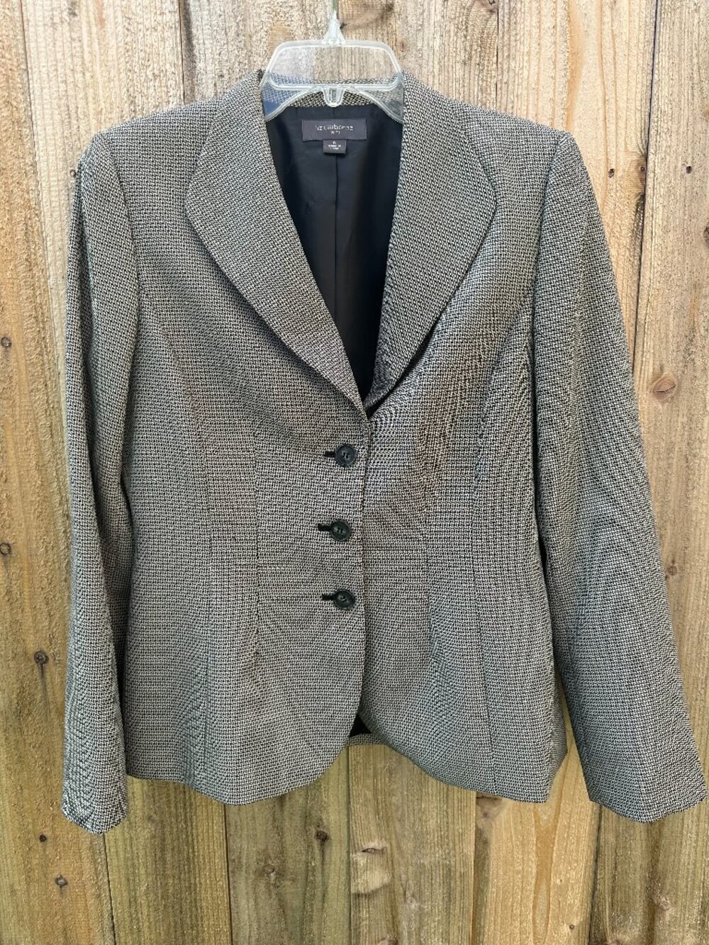 Liz Claiborne Classic Gray Blazer – Women’s 6